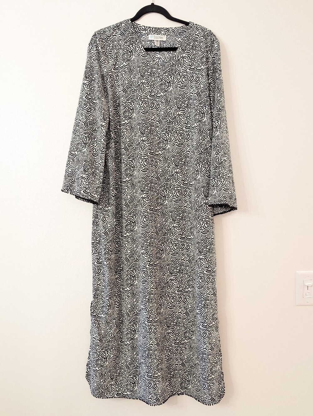 Coolibar sun protection maxi dress kaftan